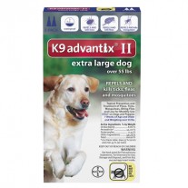 K9 Advantix II Extra Large Dogs (Over 55 lbs, 2 Month Supply)