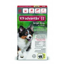 K9 Advantix II for Large Dogs (21 - 55 lbs, 2 Month Supply)