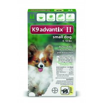 K9 Advantix II Small Dogs (Under 4 - 10 lbs, 2 Month Supply)