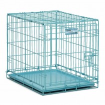 Midwest iCrate Single Door Dog Crate Blue 24" x 18" x 19" - 1524BL
