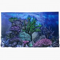 BioBubble 3D Background Coral Reef 10 gallons 20" x 10" - BIO-17166600