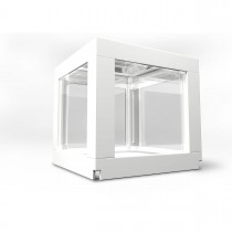 BioBubble Deco Cube Habitat 1 pack 0.5 gallons White 5.5" x 5.5" x 6" - BIO-42273115