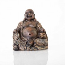 BioBubble Decorative Laughing Buddha 4.25" x 3.75" x 4.5" - BIO-60265600