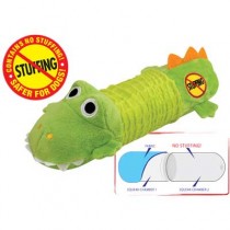 Petstages Stuffing Free Big Squeak Gator - PS631