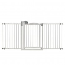 Richell One-Touch Wide Pressure Mounted Pet Gate II White 32.1" - 62.8" x 2" x 30.5" - R94933