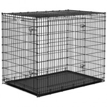 Midwest Solution Series Ginormous Double Door Crate 54" x 37" x 45" - SL54DD