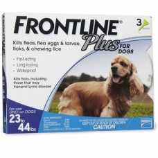 Frontline Plus for Medium Dogs (23 - 44 lbs, 3 Months Supply)