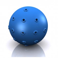Hugs Pet Products Hydro Dog Ball Toy Blue 2" x 2" x 2" - HUG-21001