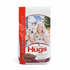 Hugs Pet Products Paula Dean Premium Select Dog Food Beef and Rice 4.5 lbs. 12" x 8.25" x 5" - HUG-42011