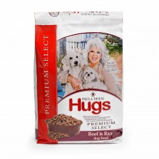 Hugs Pet Products Paula Dean Premium Select Dog Food Beef and Rice 12 lbs. 20.5" x 14.25" x 3" - HUG-42014