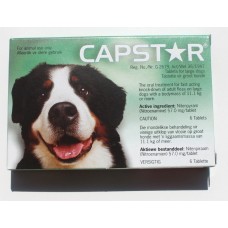 Capstar for Large Dogs Flea Tablets (57 mg, 6 Count)