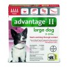 Advantage II for Large Dogs (21 - 55 lbs, 4 Month Supply) Front
