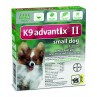 K9 Advantix II for Small Dogs (Under 10 lbs, 4 Months Supply)