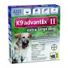 K9 Advantix II Extra Large Dogs (Over 55 lbs, 4 Month Supply)